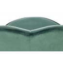 Стул барный HALMAR H106 темно-зеленый/черный/золотой